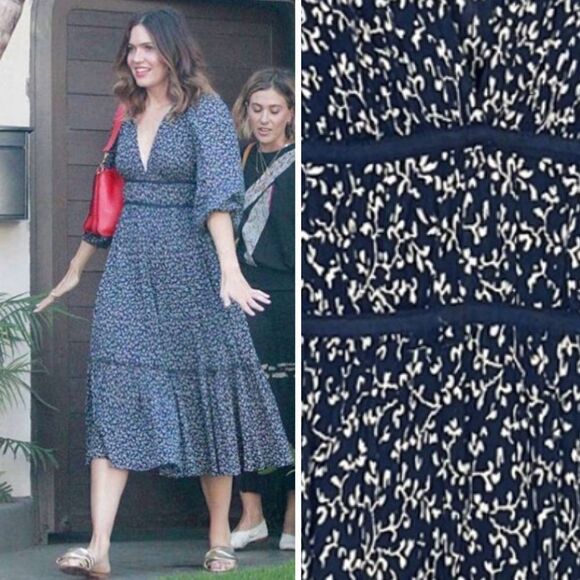 Ulla Johnson MALENA DRESS - FLORAL MIDI Dress Size 2